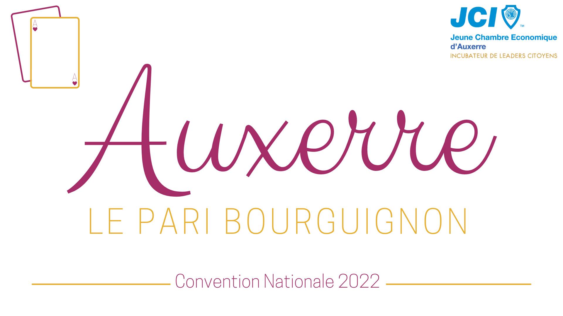 CONVENTION NATIONALE JCEF AUXERRE 2022